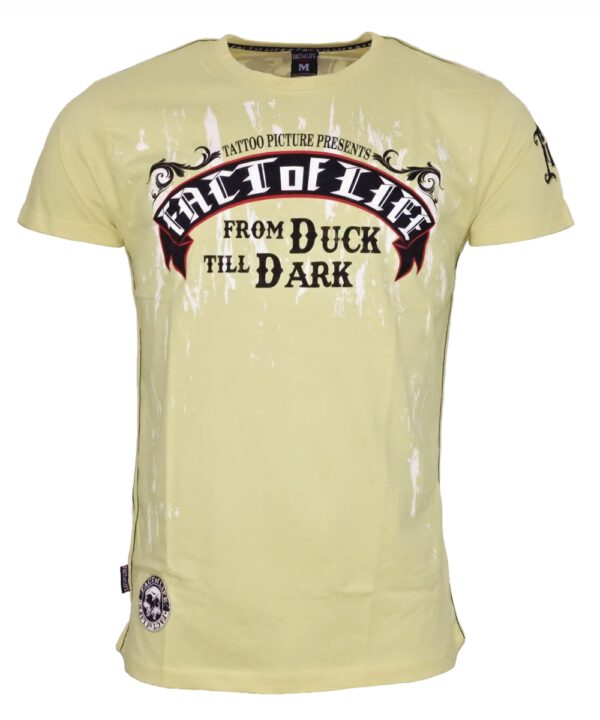 Fact of Life T-Shirt TS-28 pale banana.