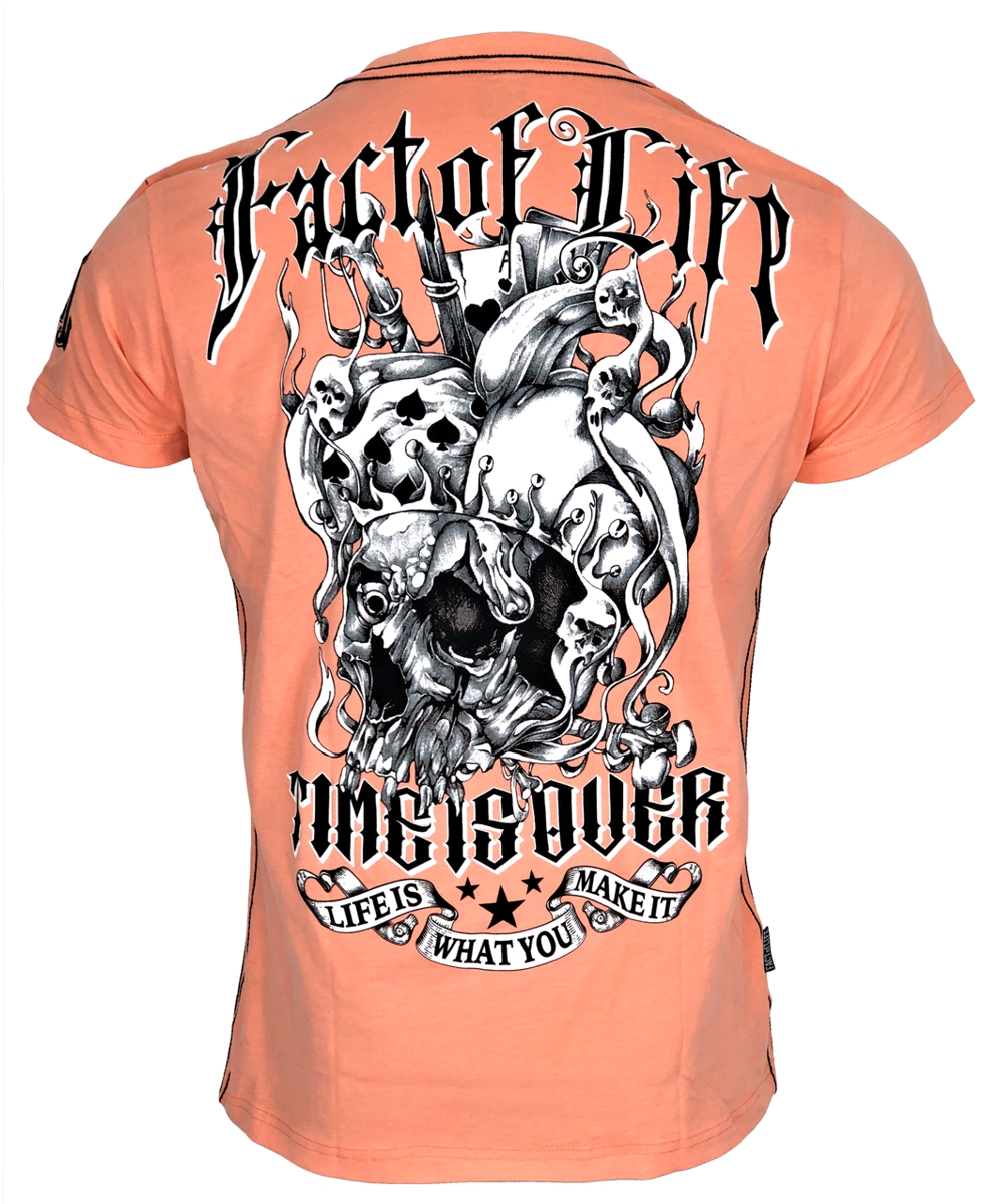 Fact of Life T-Shirt "Time is Over" TS-37 papaya punch