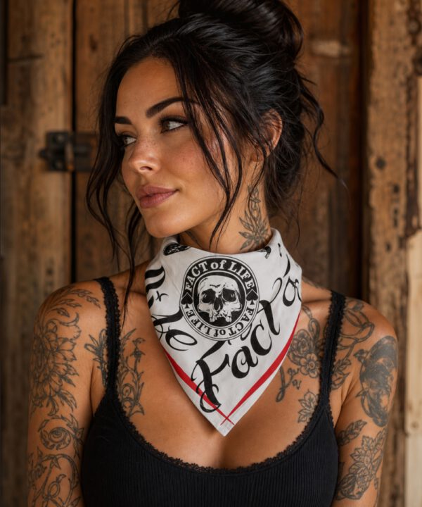 Fact of Life Bandana-BD-01-weiß