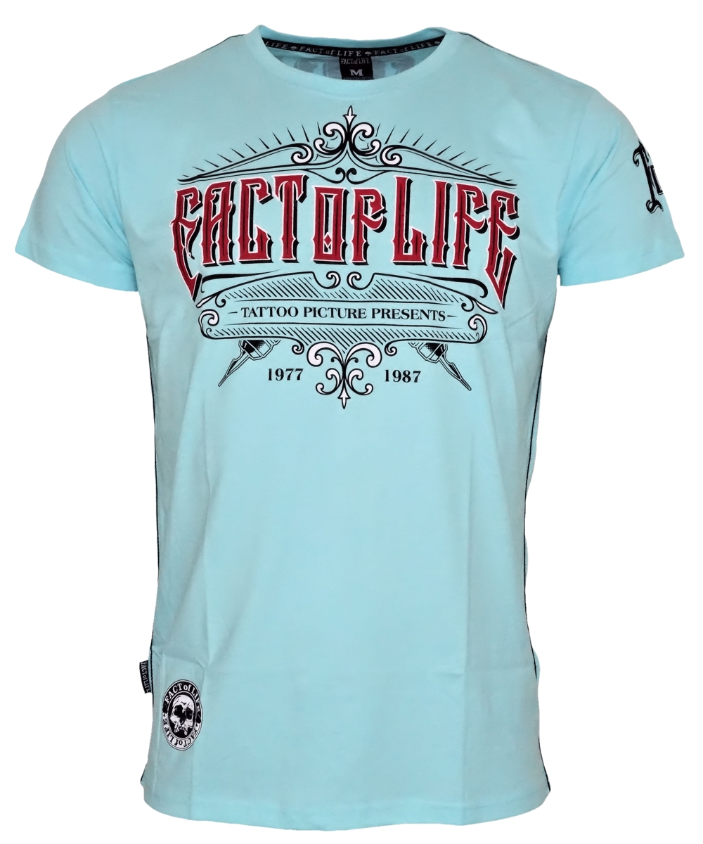 Fact of Life T-Shirt "Pik-Ass" TS-31 turquoise