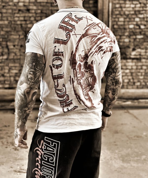 Fact of Life Clock wise T-Shirt TS-40 weiß