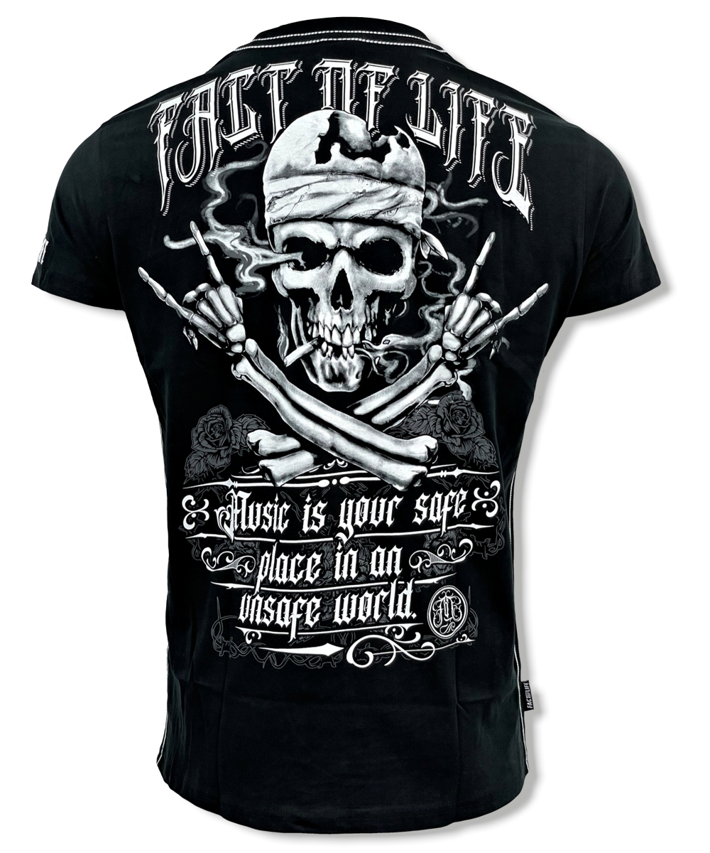 Fact of Life T-Shirt Rock`n Roll TS-61 black