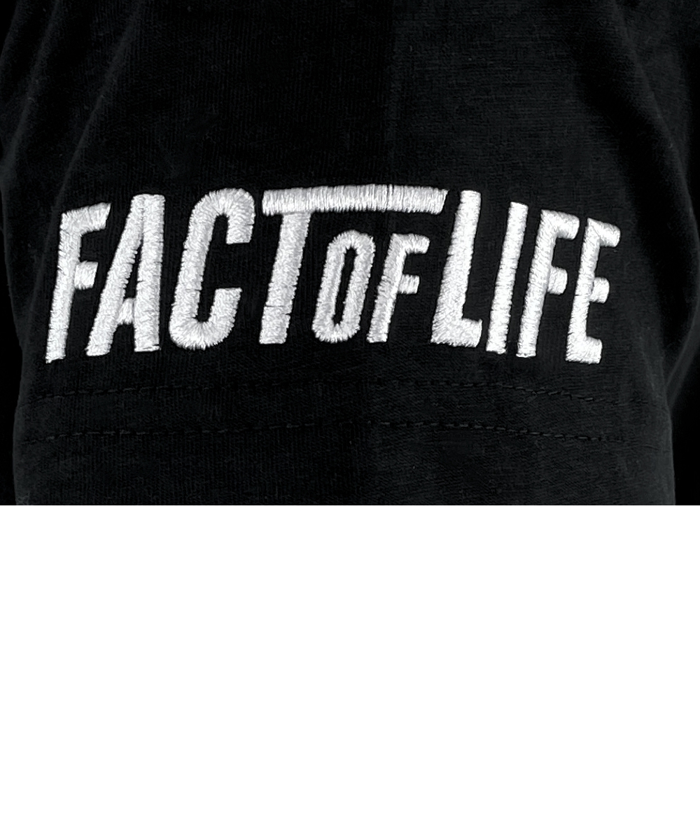 Fact of Life T-Shirt One Life One Chance TS-60 black