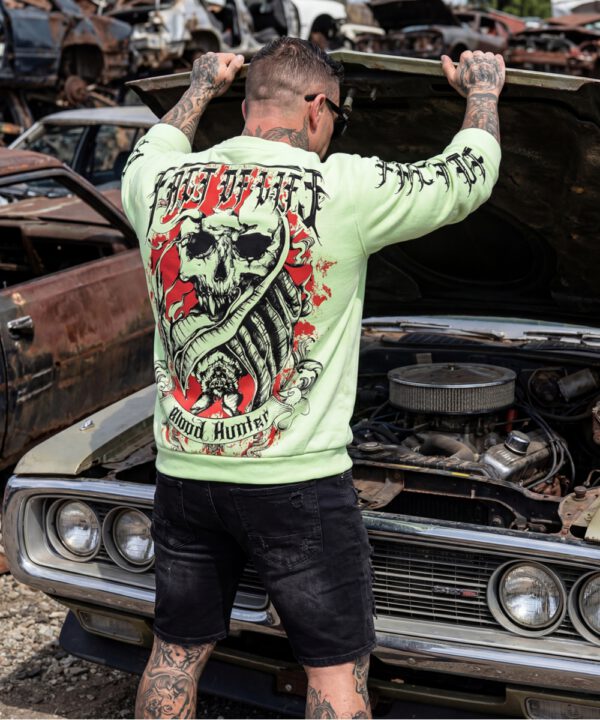 Fact of Life Sweat-Shirt Blood Hunter SP-05 patina green