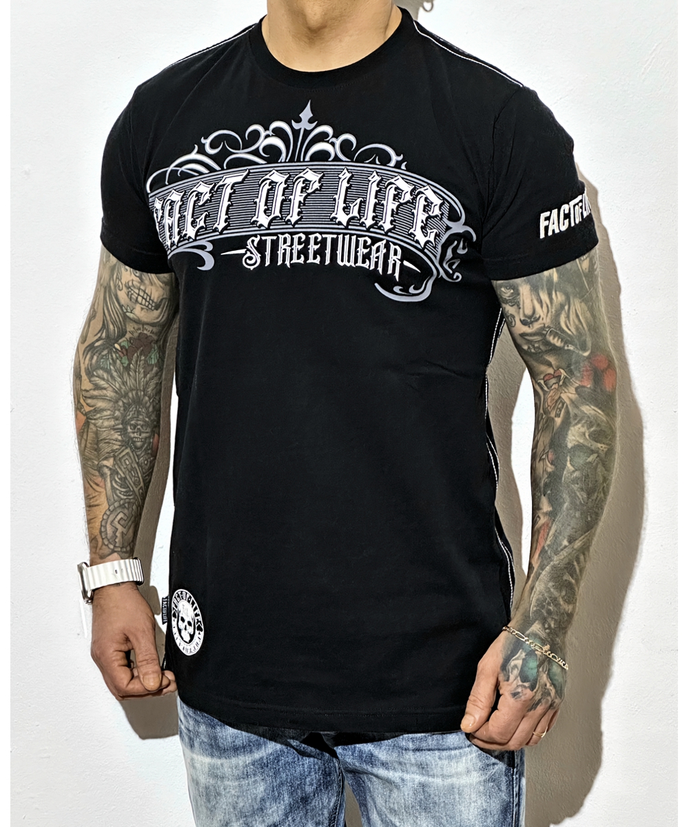 Fact of Life T-Shirt “Different” TS-63 black | Fact of Life