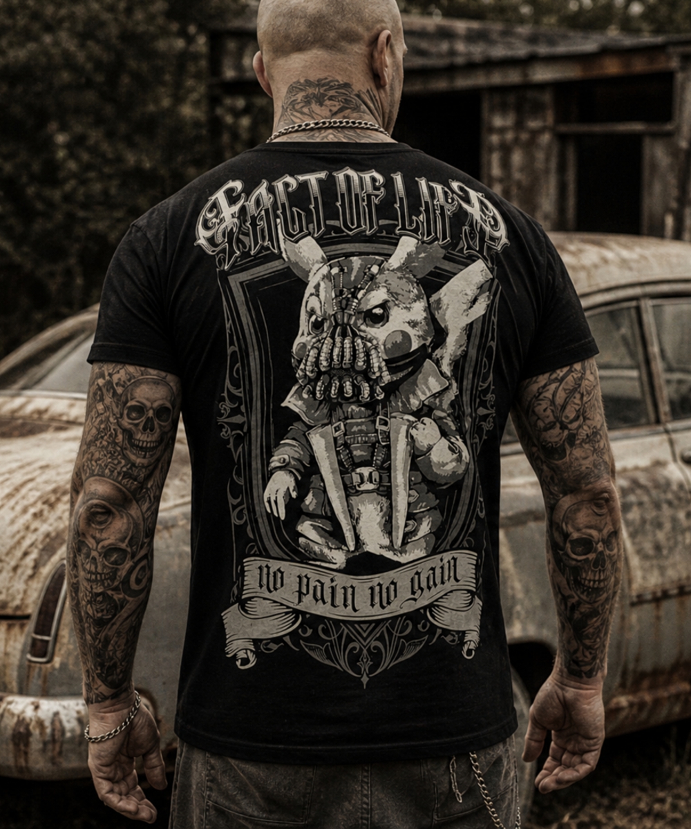 Fact of Life Shirt No Pain no gain TS-79