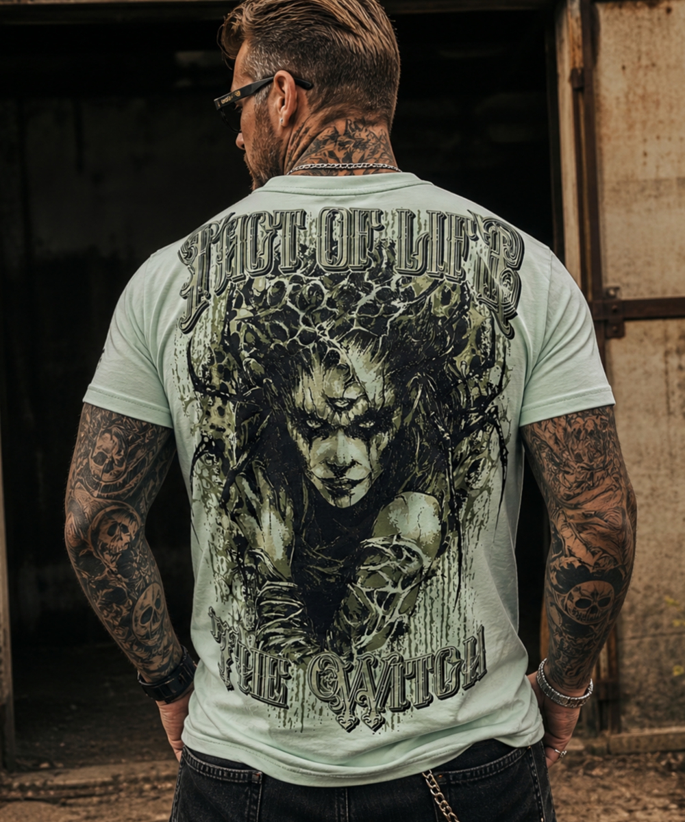 Fact of Life Shirt The Witch TS-81 green