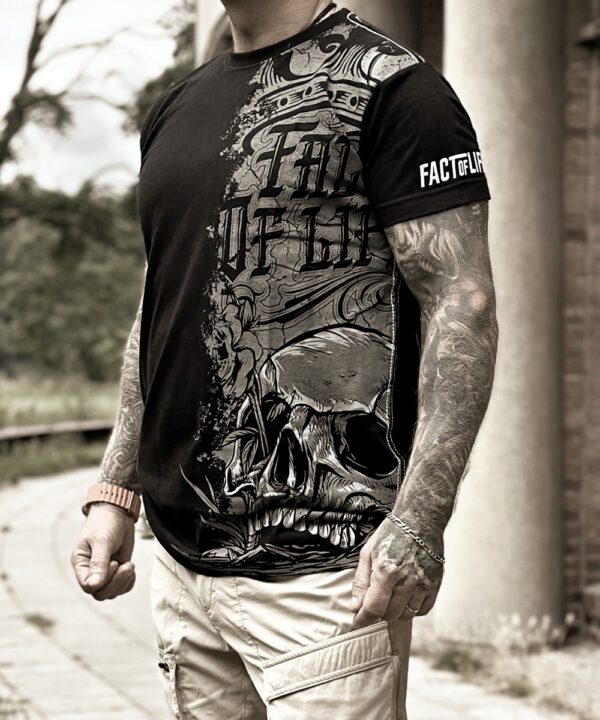 Fact of Life Herren Cartoon T-Shirt Mogwai TS-80 black