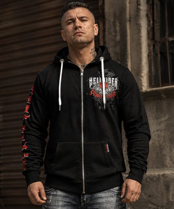 Fact of Life Sweat-Jacke "Hellrider" HSJ-05 black