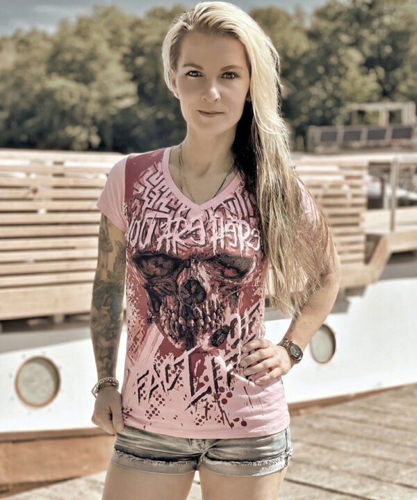 Fact-of-Life-T-Shirt-Totenkopf-GS-09-rosa o