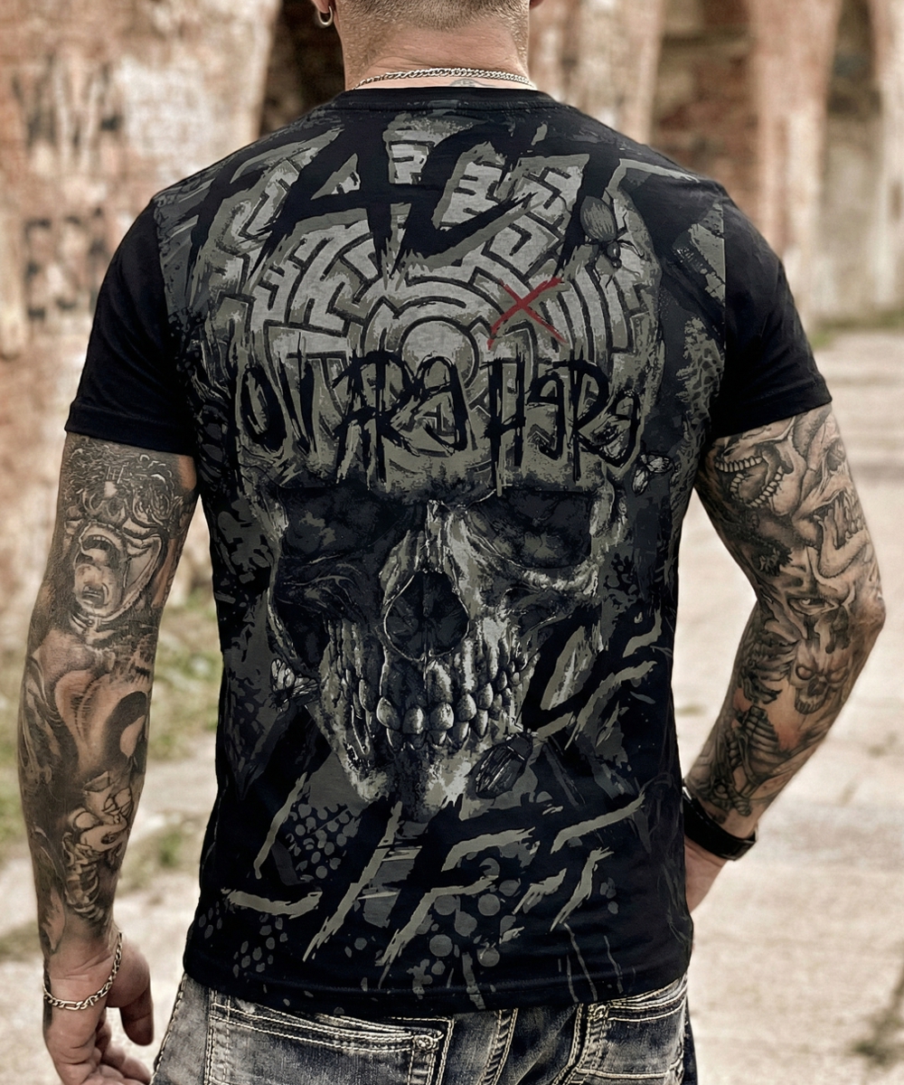 Fact of Life T-Shirt "Labyrinth" TS-87 black