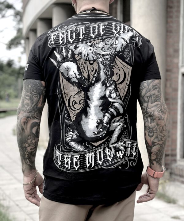 Fact of Life Herren Cartoon T-Shirt Mogwai TS-80 black