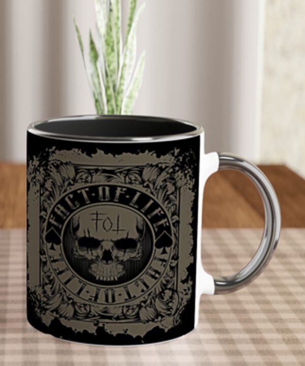 Fact of Life Tasse, Cartoon, Tattoo Design Art