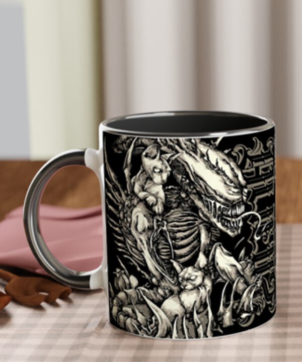 Alien Tasse Tattoo Design von Fact of life