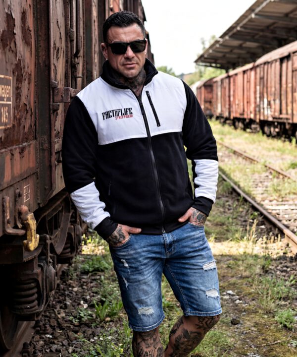 Fact of Life Fleece Jacke black