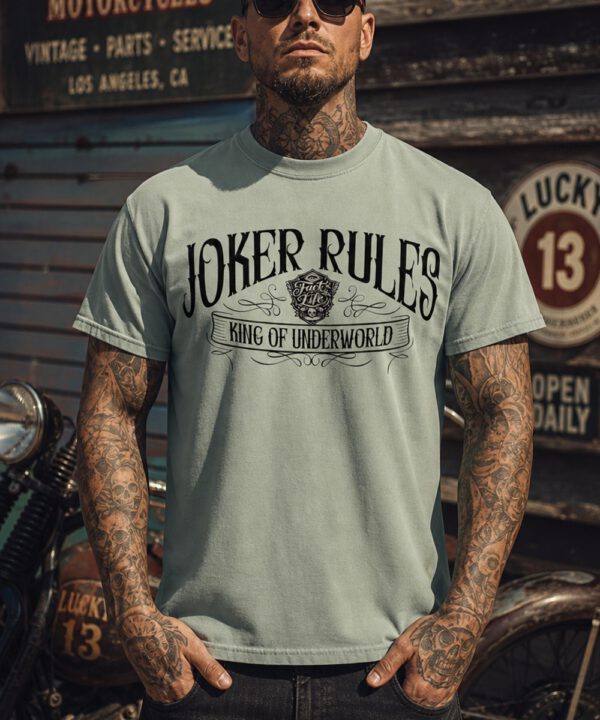 Fact of Life T-Shirt King of Underworld TS96 silk green